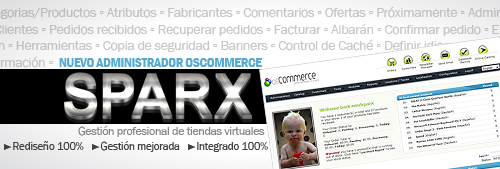 Administration SPARX osCommerce