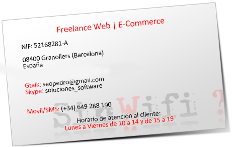 Freelance Web | E-Commerce
